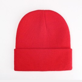 Acrylic Cuffed Knit Beanie